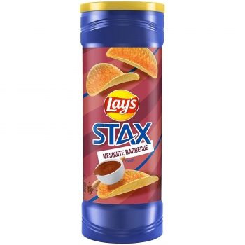 Lay's Stax Mesquite Barbecue Potato Chips 155G