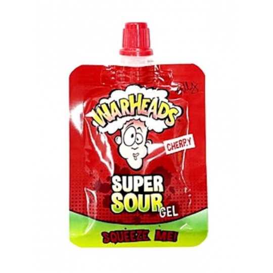 Warheads Super Sour Gel Cherry 20 g