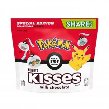 Hershey's Kisses Pokemon Milk Chocolate 286g