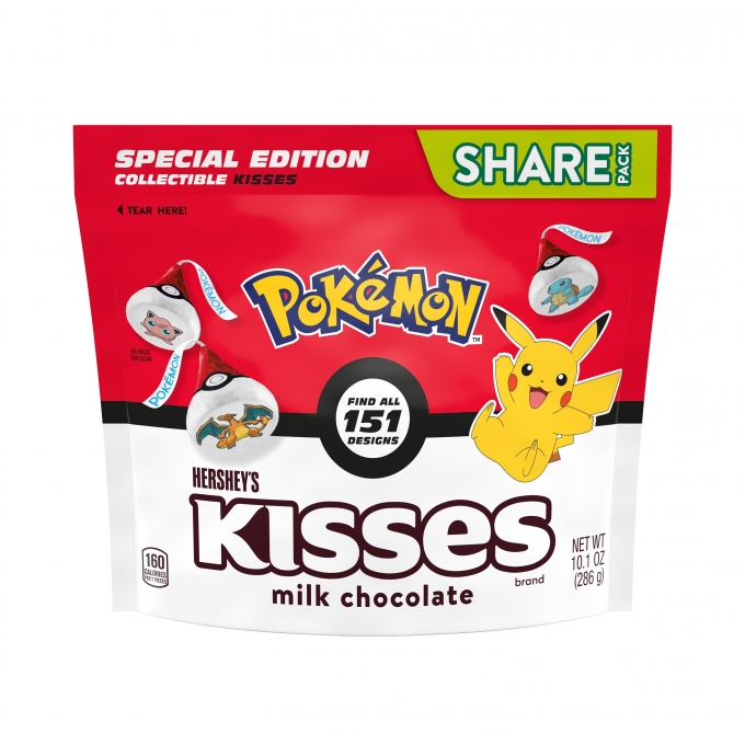 Hershey's Kisses Pokemon Milk Chocolate 286g