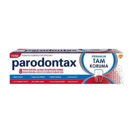 Parodontax 8 Fayda Ferahlık Tam Koruma 75 ML 