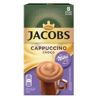 Instant Coffee, Cappuccino Milka, Jacobs (8pcs) 144 g 