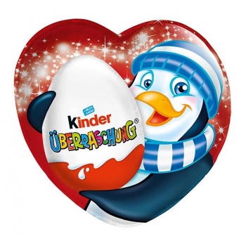 Kinder Überraschung Herz Weihnachten Schokolade 53g
