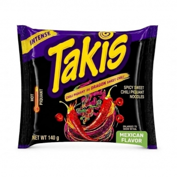 Takis Dragon - Spicy Sweet Chili Piquant Noodles 140g