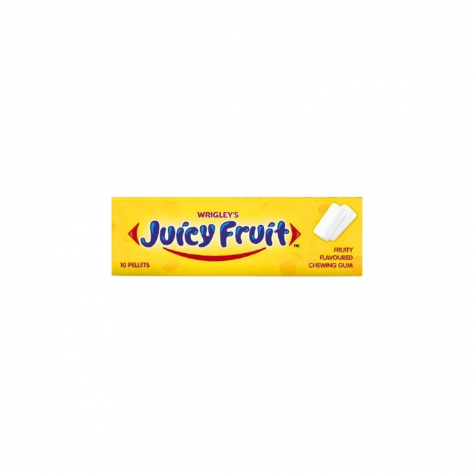 Wrigley's Juicy Fruit - Fruity Flavoured Chewing Gum 12g