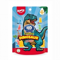 Amos 4D Gummy Dinosaur 64g