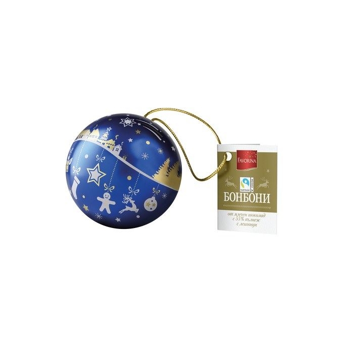 Favorina Çikolatalı  Noel Top 30gr