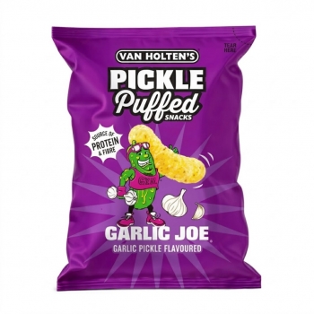 Van Holten's Pickle Puffed Snacks Garlic Joe 90g