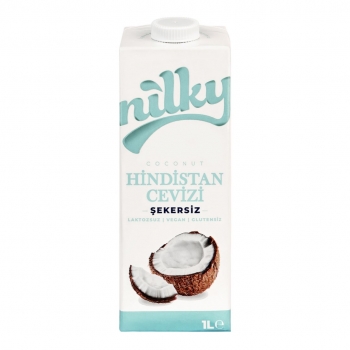 Nilky Hindistan Cevizi Şekersiz 1L