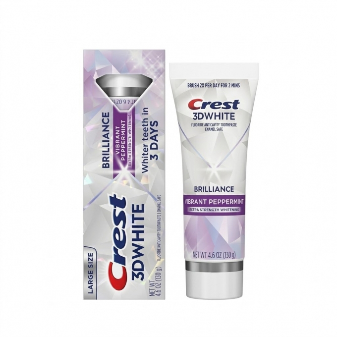 Crest 3D White Brilliance Vibrant Peppermint Diş Macunu 130g