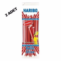  Haribo Strawberry Balla Stixx 200gr-2 ADET