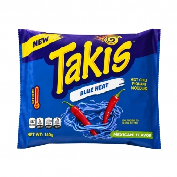 Takis Blue Heat - Hot Chili Piquant Noodles 140g