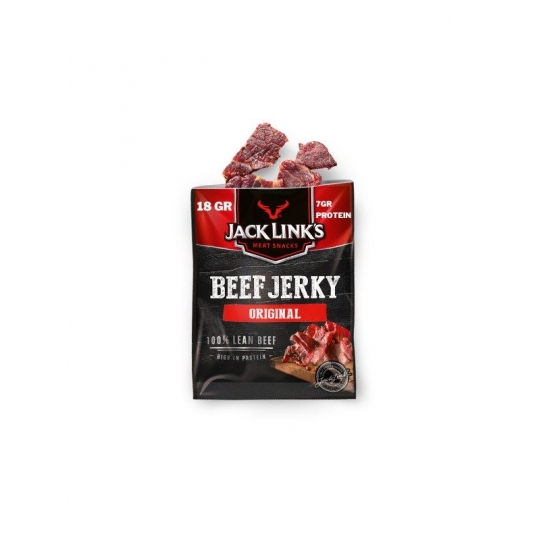 Jack Lınks's % 100 Beef Jerky 18 GR.  Protein /7 GR.