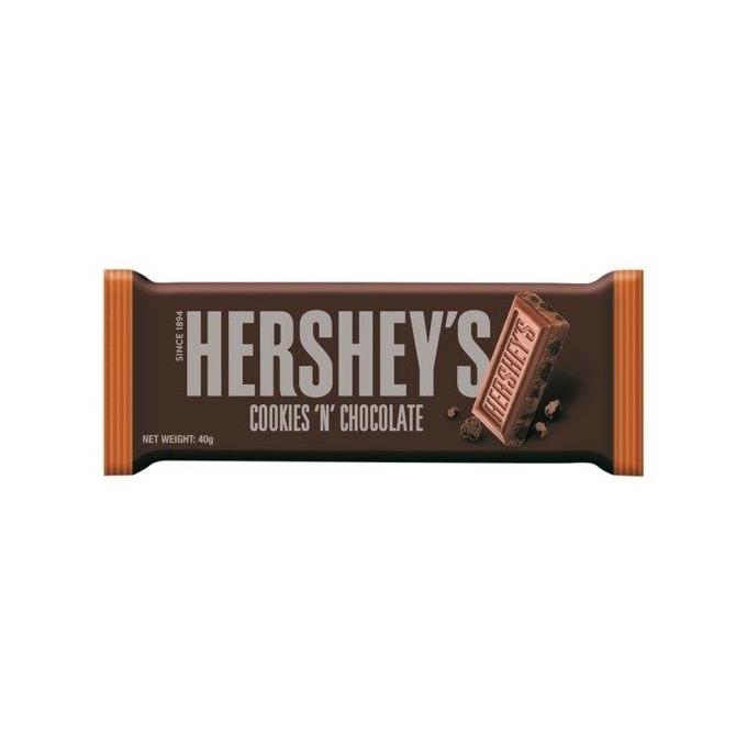 hersheys cookies + chocolate 40g
