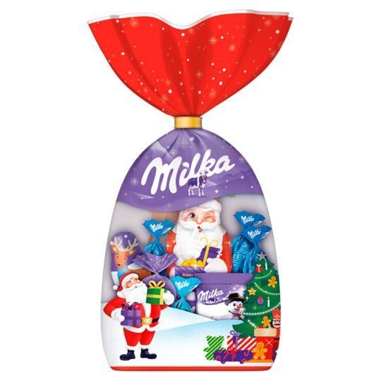 Milka Noel Babalı Mix Çikolata Poşeti 126g