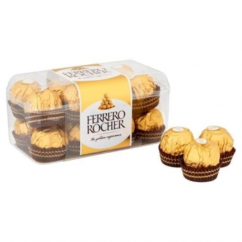 Ferrero Rocher Bütün Fındıklı Ve Dolgulu Çikolata Kaplı Gofret 200gr