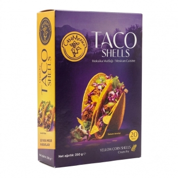 Casa Mexico Taco Shells - Gevrek Mısır Kabukları 250g