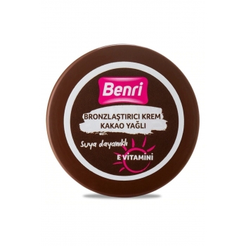 Kakao Yağlı Bronzlaştırıcı Krem 100 ml