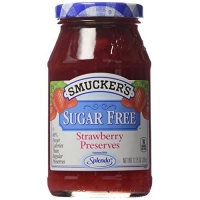  Smucker's Sugar Free Preserves Strawberry Şekersiz Çilek Reçeli 361g