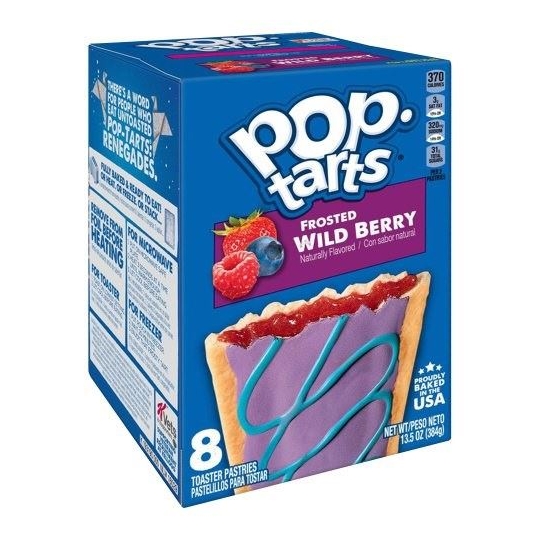 Pop Tarts Frosted Wild Berry Yabani Orman Meyveli Bisküvi 384g