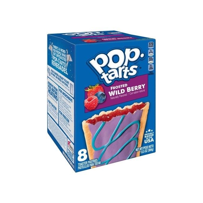 Pop Tarts Frosted Wild Berry Yabani Orman Meyveli Bisküvi 384g