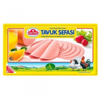 Egetürk Tavuk Sefası Tavuk Hindi Dilim Salam 125g