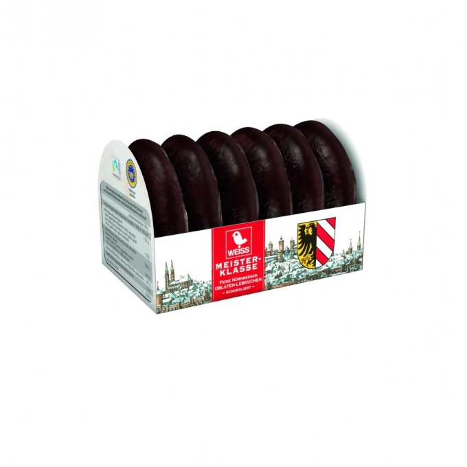 Weiss Meisterklasse Feine Oblaten-Lebkuchen Zartbitter 200g