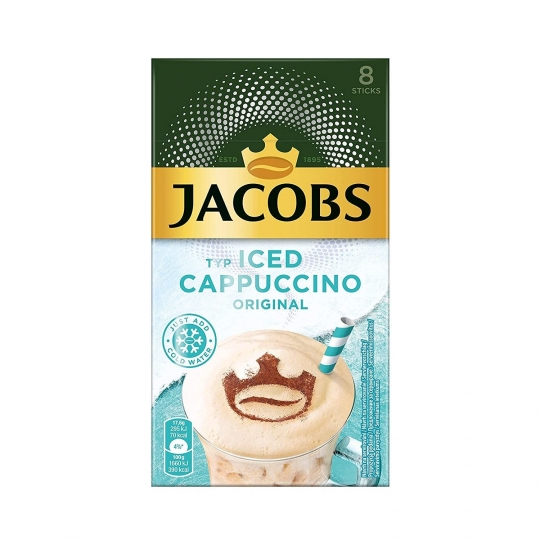 Jacobs Iced Cappuccino Kahve (8x17,8g) 142,4g