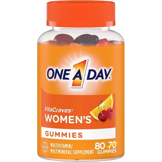 One A Day Women’s VitaCraves Multivitamin Gummies Multivitamin 80 Adet Gummies Yumuşak Şekerleme