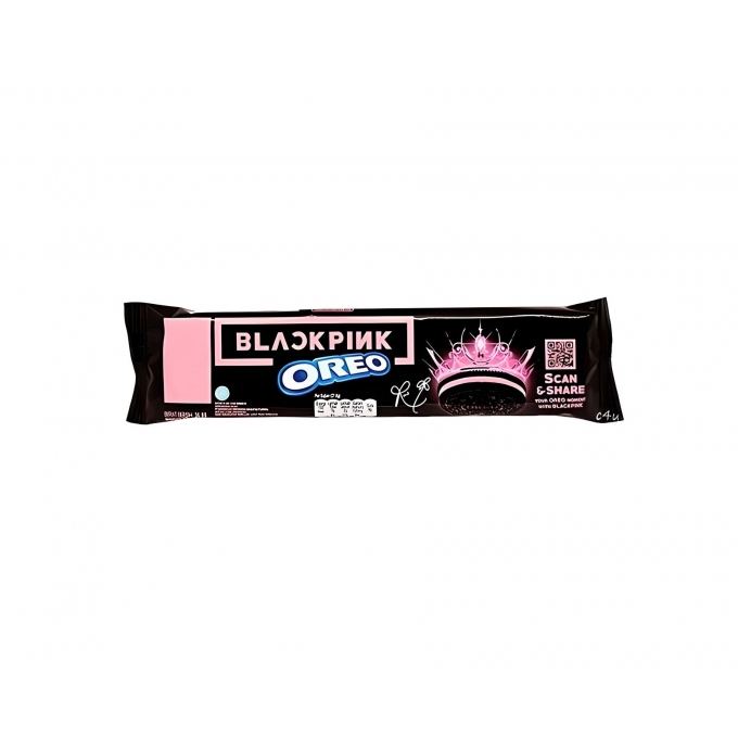 Oreo BlackPink Strawberry Cream Biscuits 36,8g