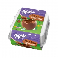 Milka Egg 'n' Spoon Cocoa Creme (4x34g) 136g