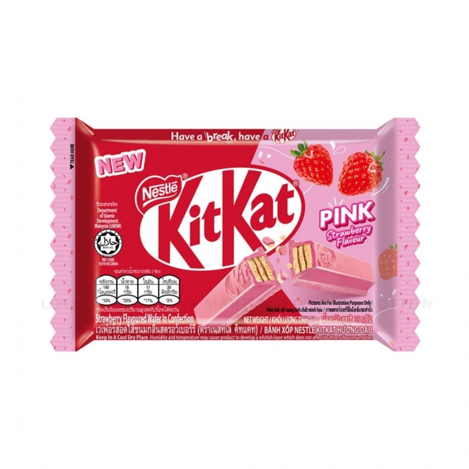 Nestle KitKat Pink - Strawberry Flavour 35g