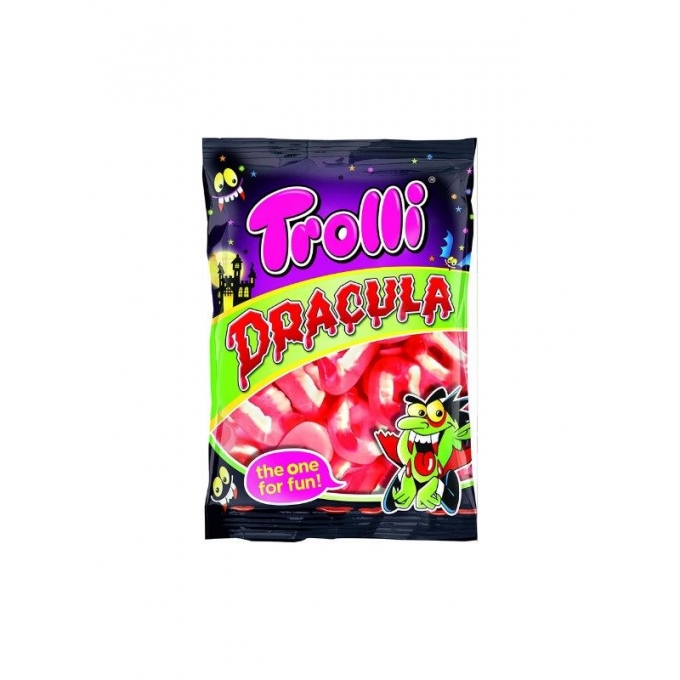 Trolli Dracula Strawberry Cream Flavour - Gluten Free 100 g