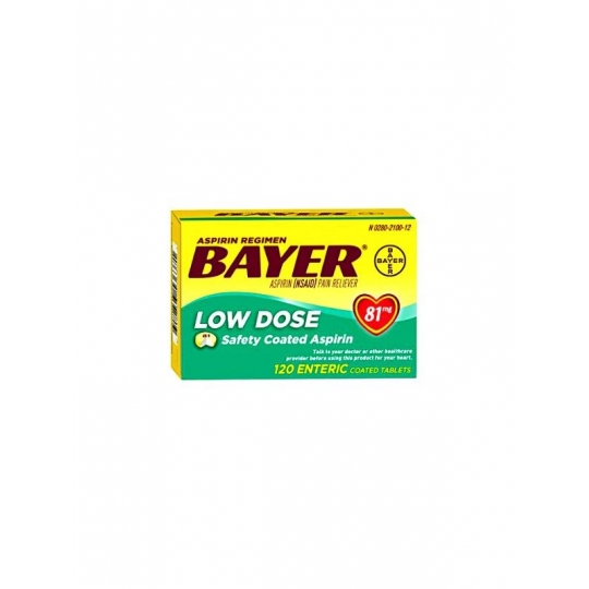 Bayer Low Dose 81 Mg. 120 Tablet