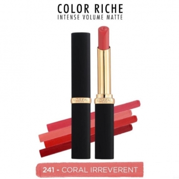 L'Oreal Paris Color Riche Intense Volume Matte Ruj - 241 Coral Irreverent