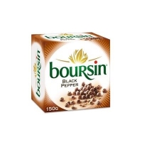 Boursin Pepper Soft Cheese Karabiberli Peynir  150gr