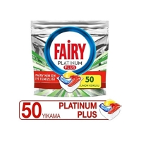 Fairy Platinum Plus Anti Mat Bulaşık Deterjanı 50 Tablet