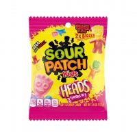 Sour Patch Kids Heads Soft & Chewy Candy  141g