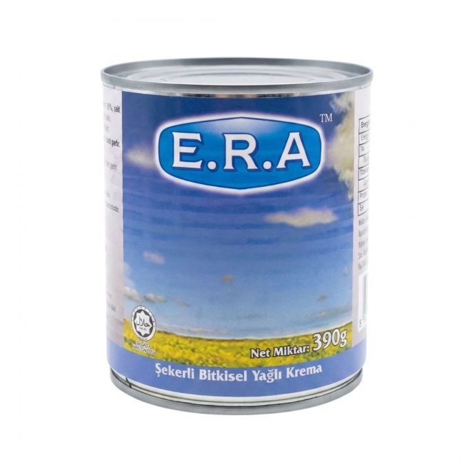 E.R.A Şekerli Bitkisel Yağlı Krema 390g