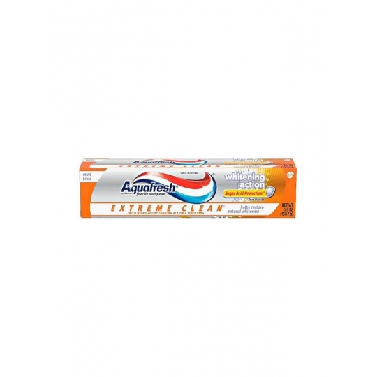Aquafresh Extreme Clean Whitening Action Toothpaste 158.7g