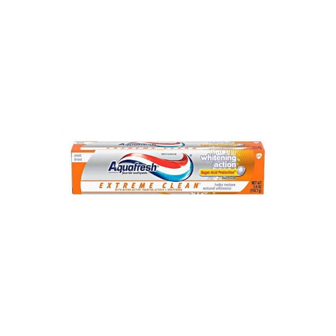 Aquafresh Extreme Clean Whitening Action Toothpaste 158.7g