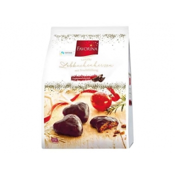 Favorina Gingerbread Kayısı Dolgulu Bitter Çikolata Kaplı Zencefilli Çörek 300gr