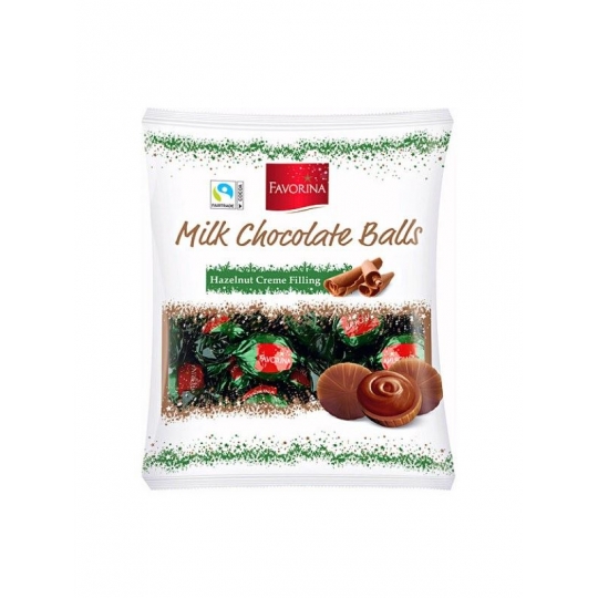 Favorina Chocolate Balls Crispy Hazelnut Filling 200 g