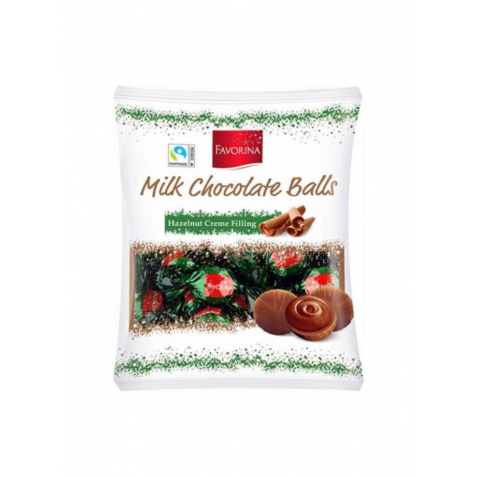 Favorina Chocolate Balls Crispy Hazelnut Filling 200 g