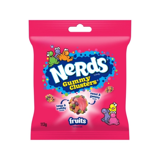 Nerds Gummy Clusters Fruits 113g