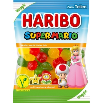 Haribo Super Mario Veggie 175 gr
