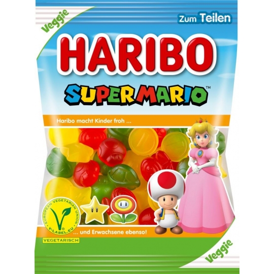 Haribo Super Mario Veggie 175 gr