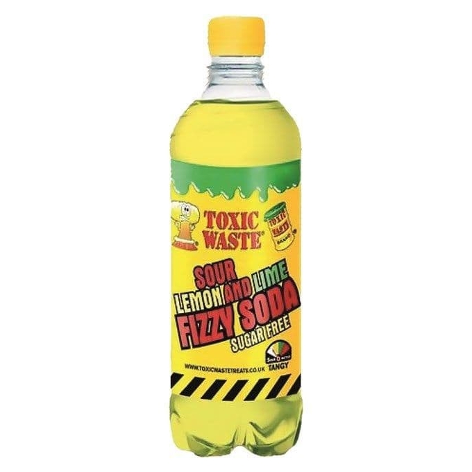 Toxic Waste Sour Lemon & Lime Fizzy Soda 500ml