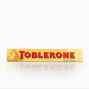 Toblerone Of Switzerland Ballı,Badem Nugatlı  İsviçre Sütlü Çikolata 100 gr