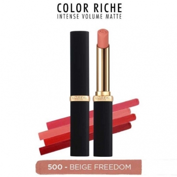 L'Oreal Paris Color Riche Intense Volume Matte Ruj - 500 Beige Freedom